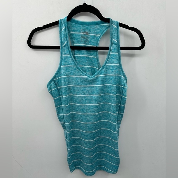 The North Face Tops - THE NORTH FACE BLUEBIRD performance striped racer back tank top. SMALL
